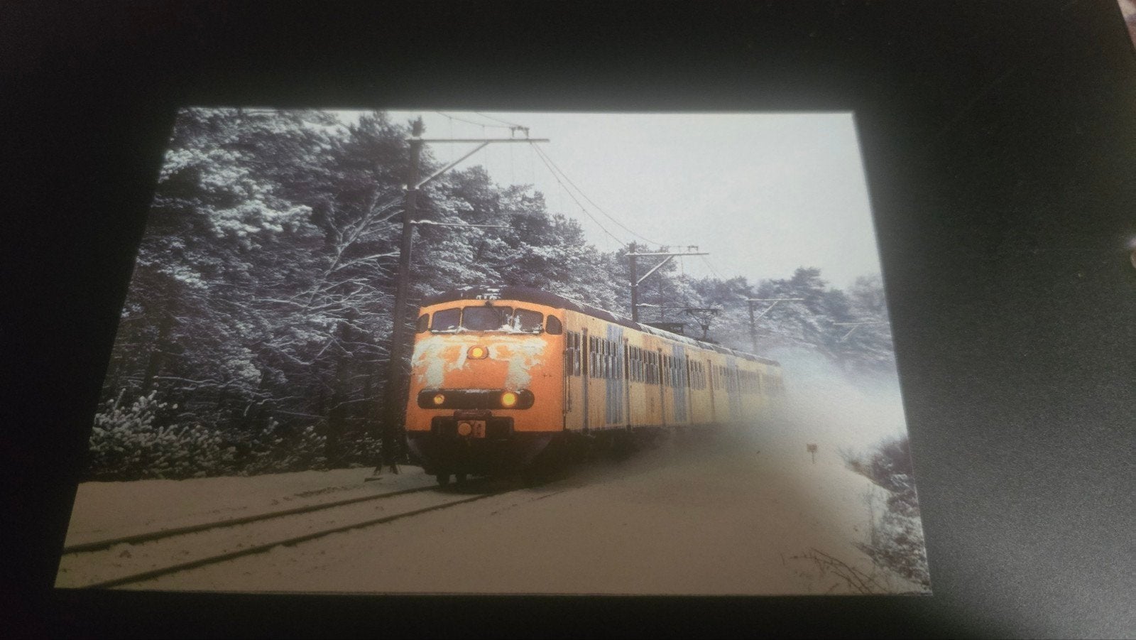 Spoorwegmuseum Utrecht Ansichtkaart Trein 1963/65, Ophalen of Verzenden