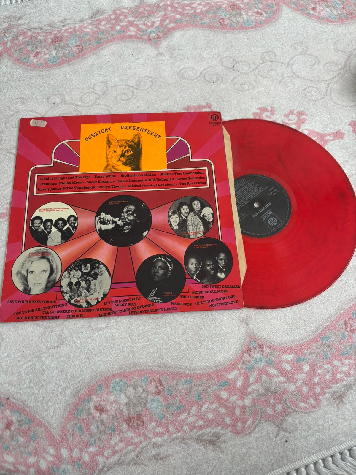 Pussycat Presenteert – Soul Hits LP Rood Vinyl, Ophalen of Verzenden, Zo goed als nieuw, 12 inch, Poprock