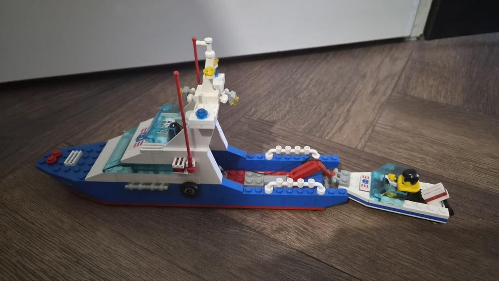 Lego 6353 City Politieboot met kleine boot, Kinderen en Baby's, Speelgoed | Duplo en Lego, Lego, Ophalen of Verzenden, Complete set