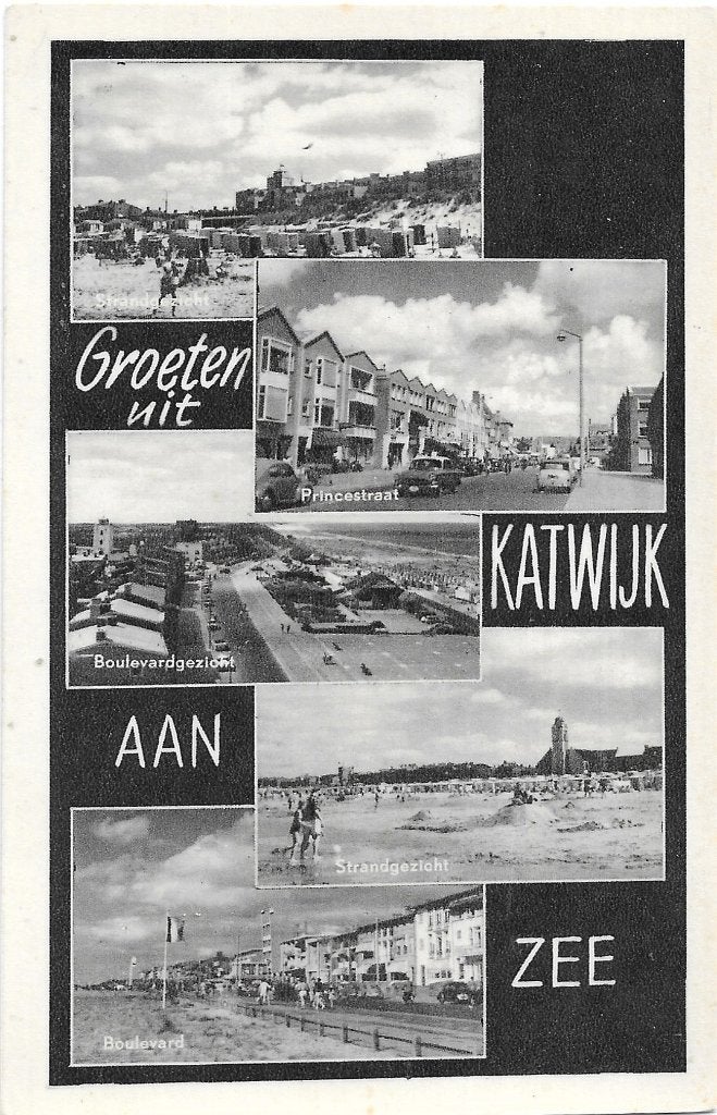 AK Katwijk aan Zee - Groeten uit....Princesstraat, Verzenden, 1960 tot 1980, Gelopen, Zuid-Holland