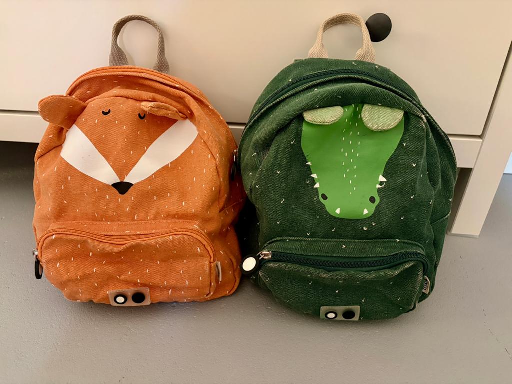 Set van 2 Trixie rugzakjes, Ophalen of Verzenden, Gebruikt, Overige merken, Minder dan 30 cm