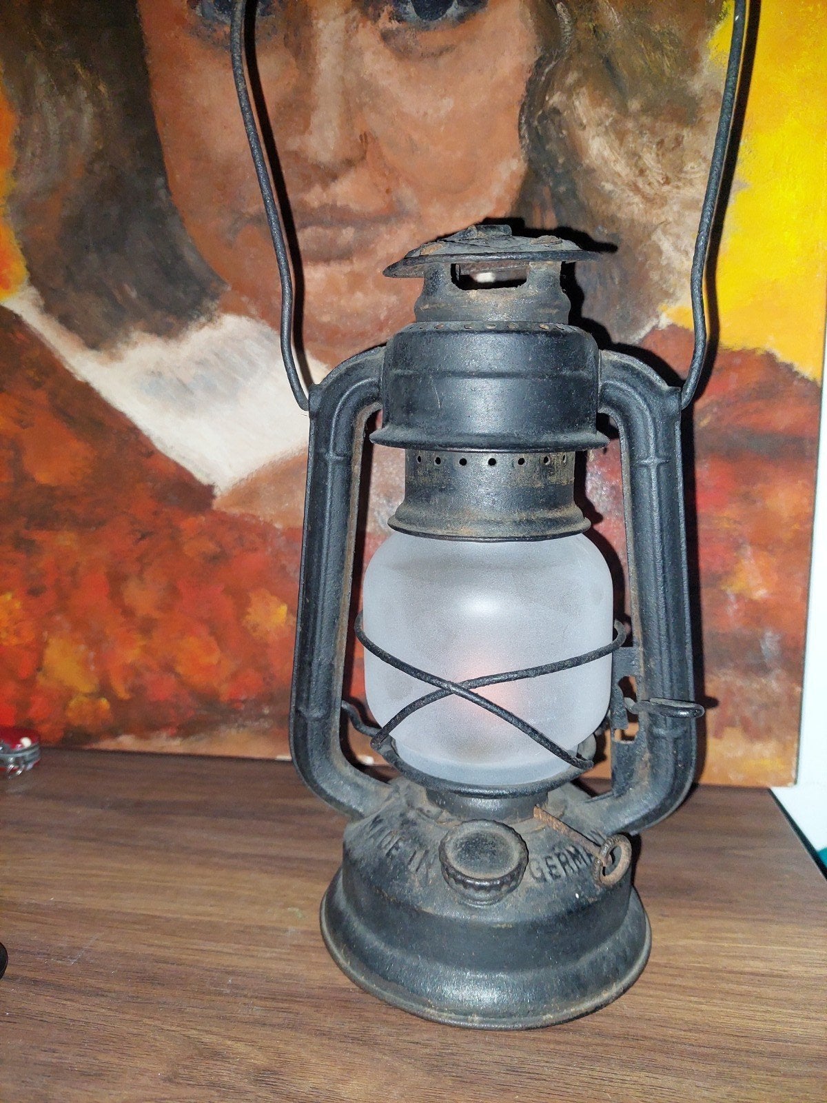 BAT 159 stormlamp X Feuerhand Frowo Ditmar Dietz Hasag Wilba, Antiek en Kunst, Ophalen of Verzenden