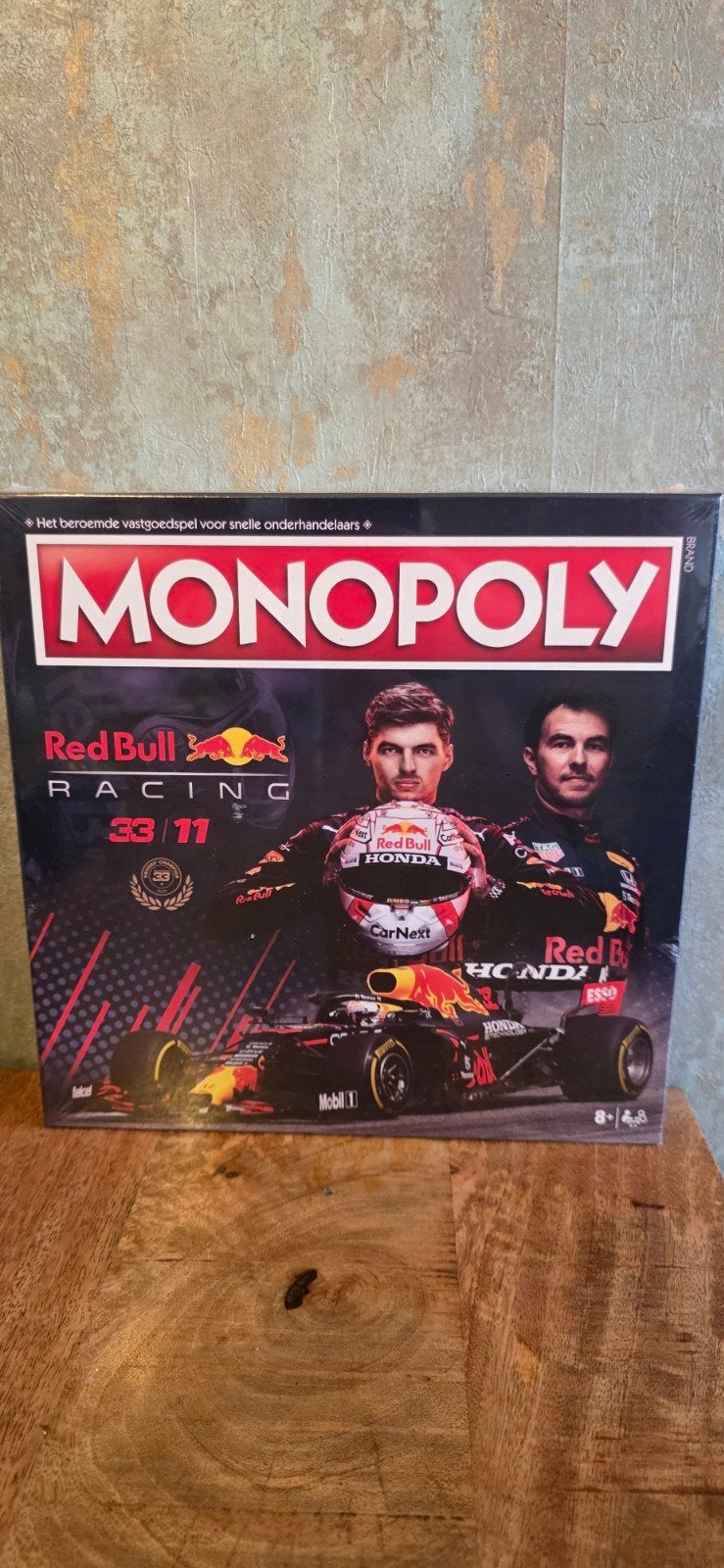 Max Verstappen Monopoly Nederlandse Editie - Nieuw in folie, Verzamelen, Ophalen of Verzenden, Nieuw, Formule 1