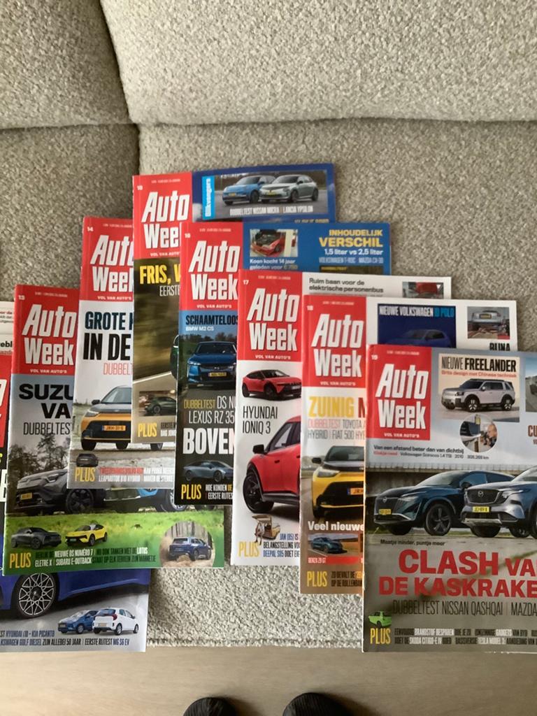 AutoWeek tijdschriften (2026), Boeken, Tijdschriften en Kranten, Ophalen, Zo goed als nieuw, Overige typen