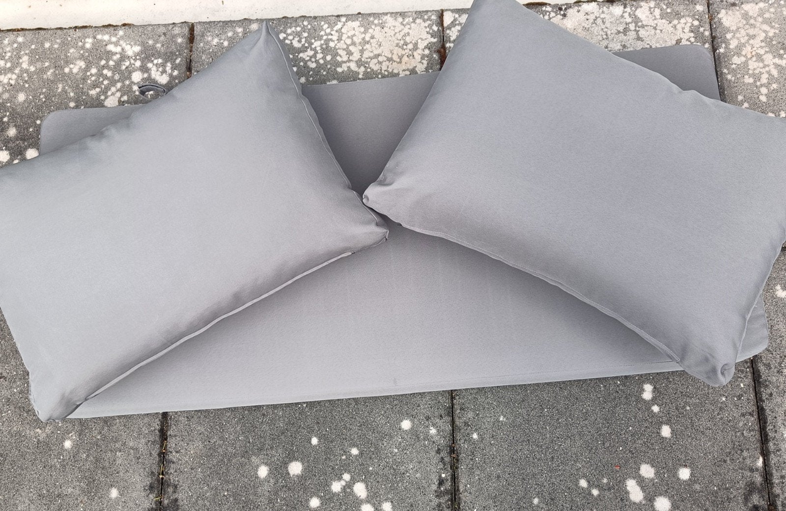 Set tuinkussens z.g.a.n., Tuin en Terras, Tuinmeubel-accessoires, Ophalen, Zo goed als nieuw