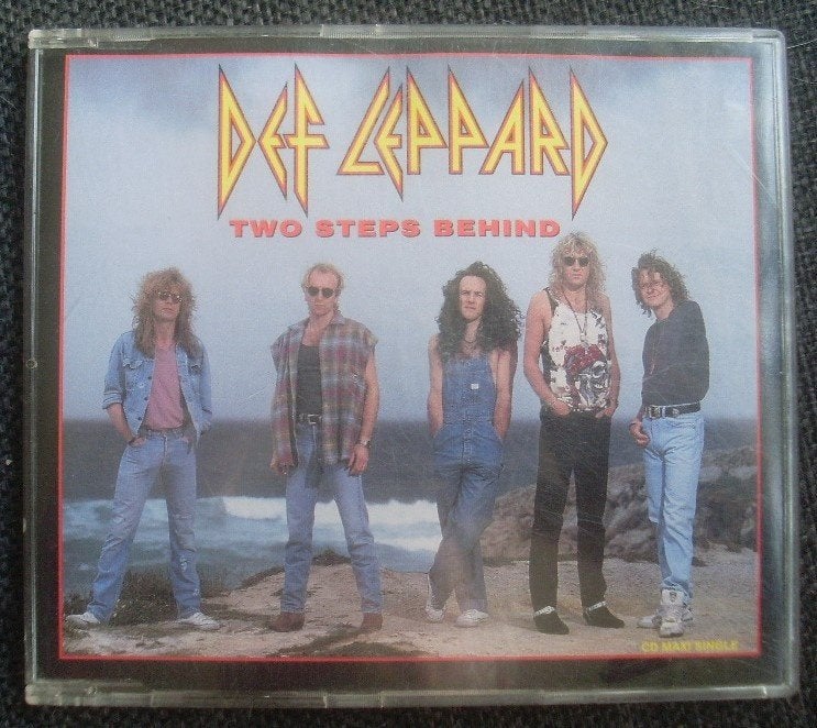 Def Leppard - Two Steps Behind (CD single) 3 tracks, Ophalen of Verzenden, Gebruikt, Rock en Metal