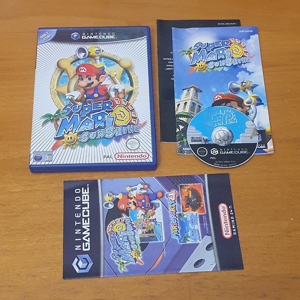 GameCube | Super Mario SUNSHINE, Avontuur en Actie, Gebruikt, 1 speler, Ophalen of Verzenden