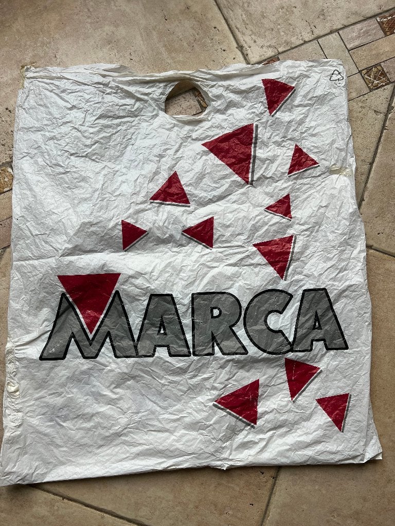 marca winkel plastic tasje, Ophalen of Verzenden, Zo goed als nieuw