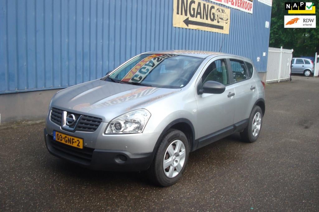 Nissan Qashqai 1.6 Visia AIRCO, Voorwielaandrijving, 1272 kg, 15 km/l, Gebruikt