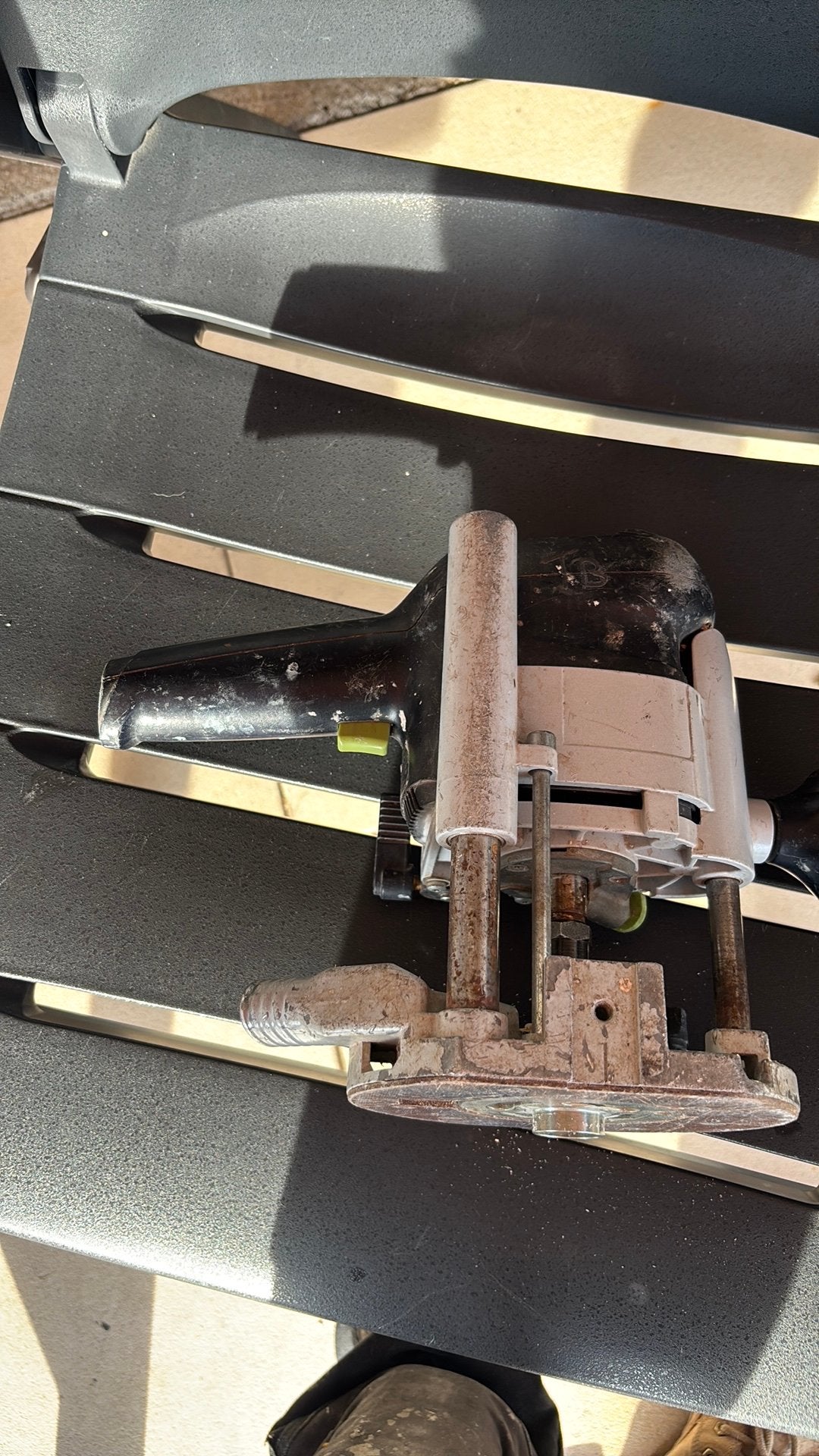 Festool boven frees 1010, Ophalen of Verzenden, Zo goed als nieuw, Elektrisch, Bovenfrees
