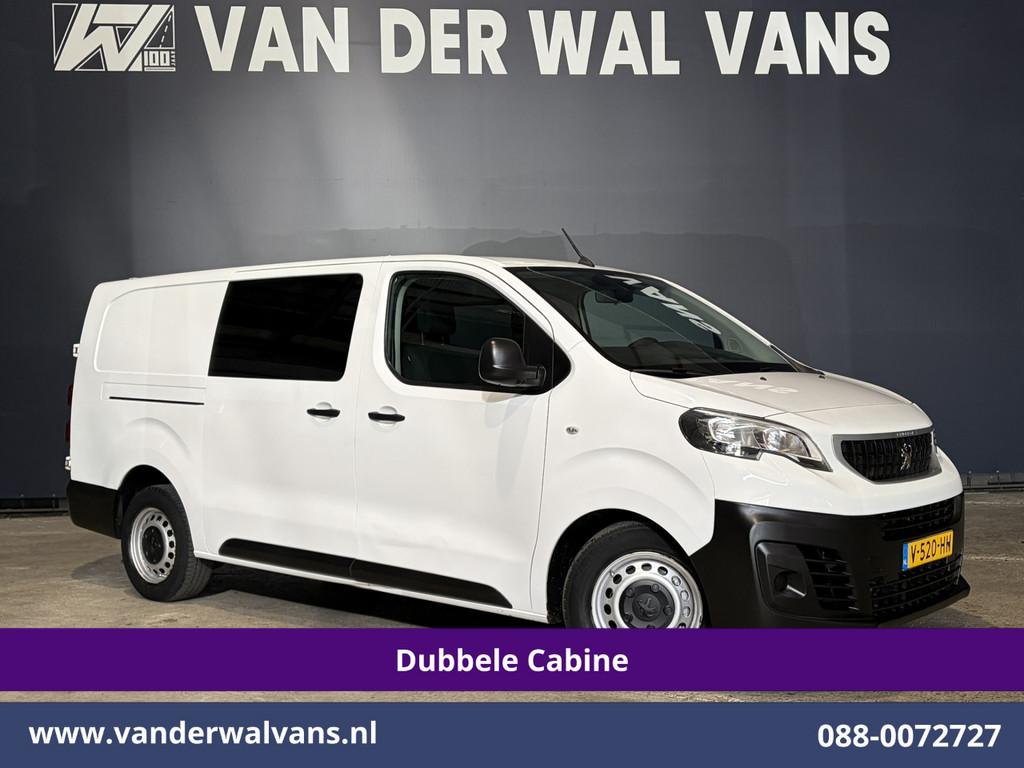 Peugeot Expert 2.0 BlueHDI 123pk L3H1 Dubbele Cabine Euro6 A, Auto's, Voorwielaandrijving, Gebruikt, Euro 6, 4 cilinders