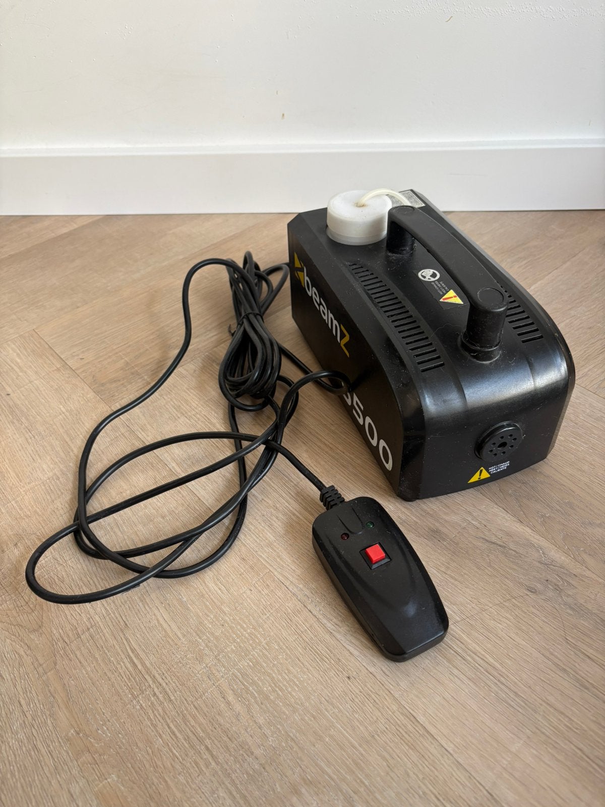 Beamz S500 Rookmachine met afstandsbediening, Ophalen, Zo goed als nieuw, Rookmachine