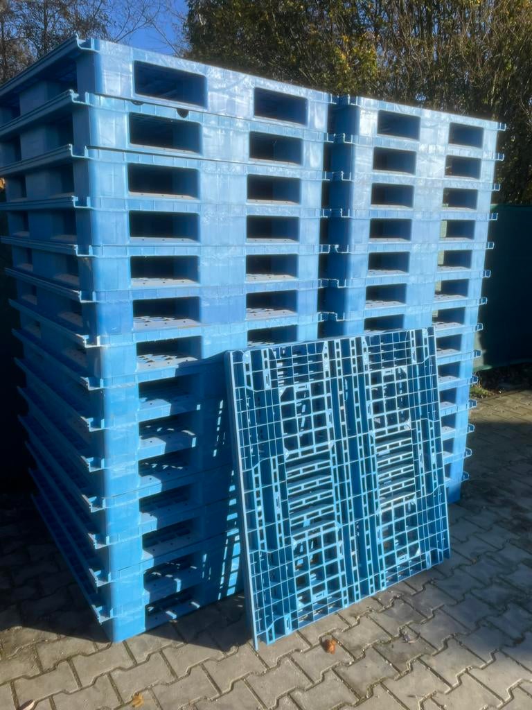 Te koop kunstof pallets paddock platen vlonder grindmatten, Ophalen of Verzenden, Zo goed als nieuw, Kunststof