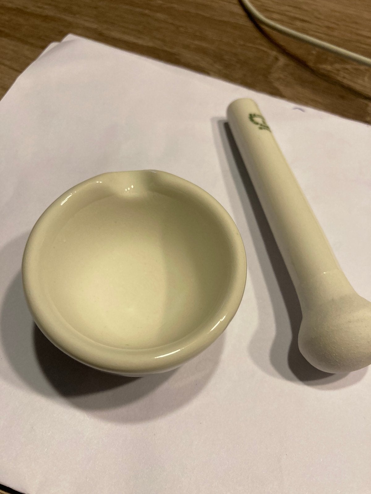 Mini Laboratorium vijzel met stamper, Ophalen of Verzenden, Nieuw
