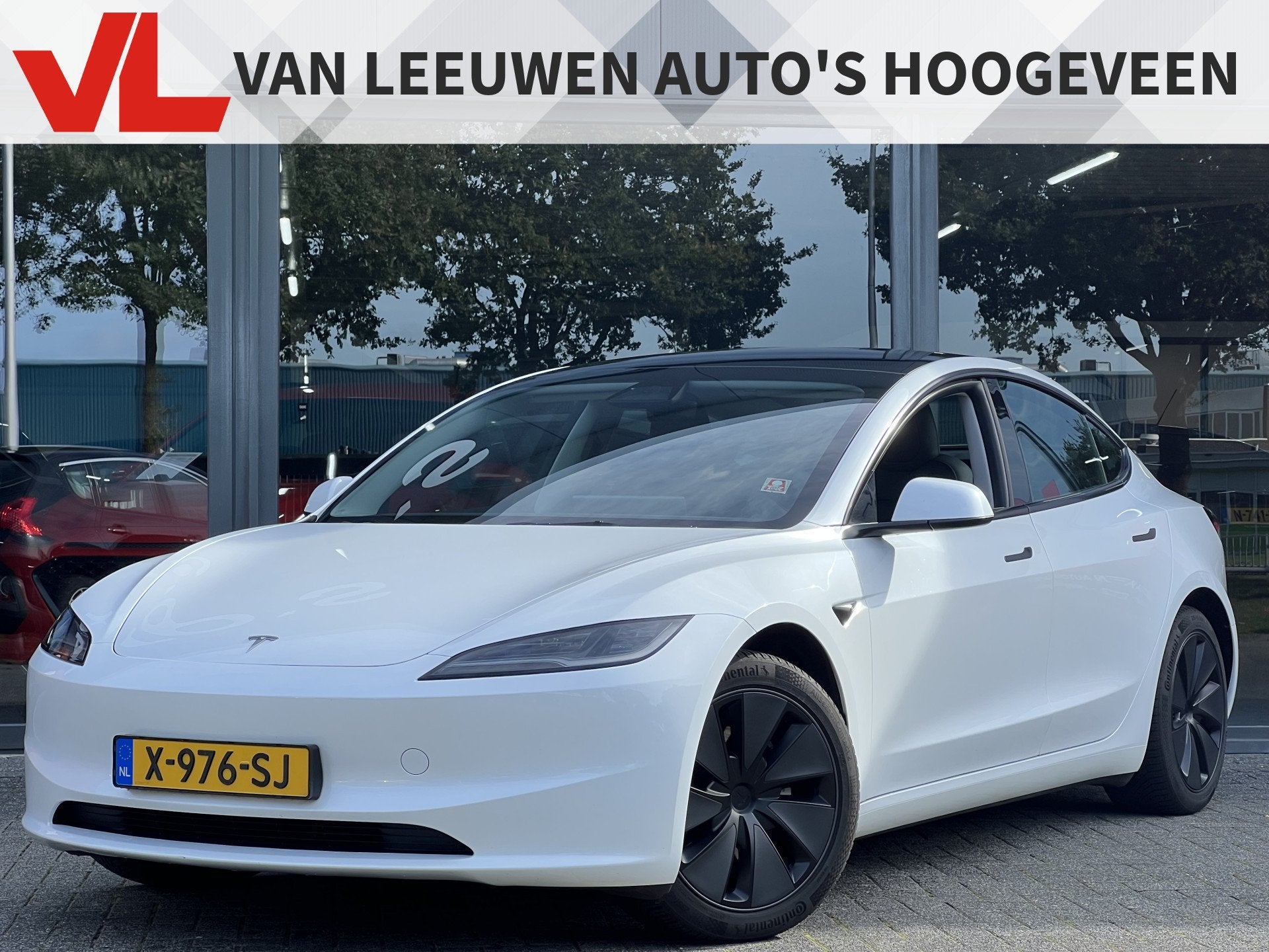 Tesla Model 3 RWD 60 kWh | Leder | Trekhaak | 60 kWh, Auto's, Automaat, 513 km, Achterwielaandrijving, Gebruikt