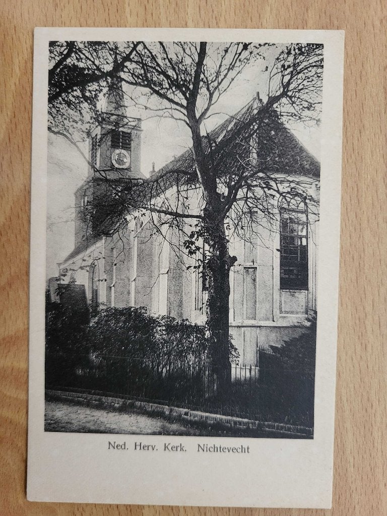 ansicht Nichtevecht kerk, Ophalen, Voor 1920, Utrecht