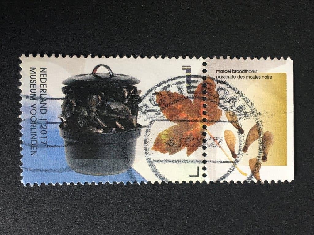 MRCL 2763 Nede 2017 NVPH 3558 Voorlinden Casserole tab geste, Ophalen of Verzenden, Na 1940, Gestempeld