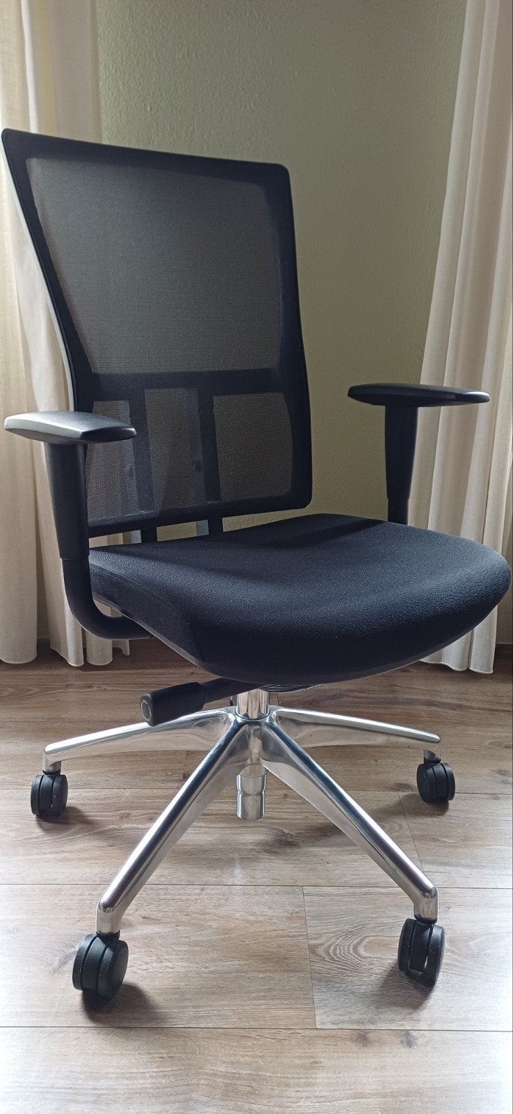 Schaffenburg Bureaustoel - Ergonomisch en Stijlvol, Ophalen, Zwart, Zo goed als nieuw, Bureaustoel