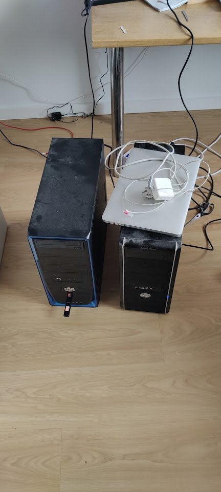 2 PCs (ca. 2010, 2013) + MacBook Pro (2014), Ophalen, Gebruikt, Gaming, HDD