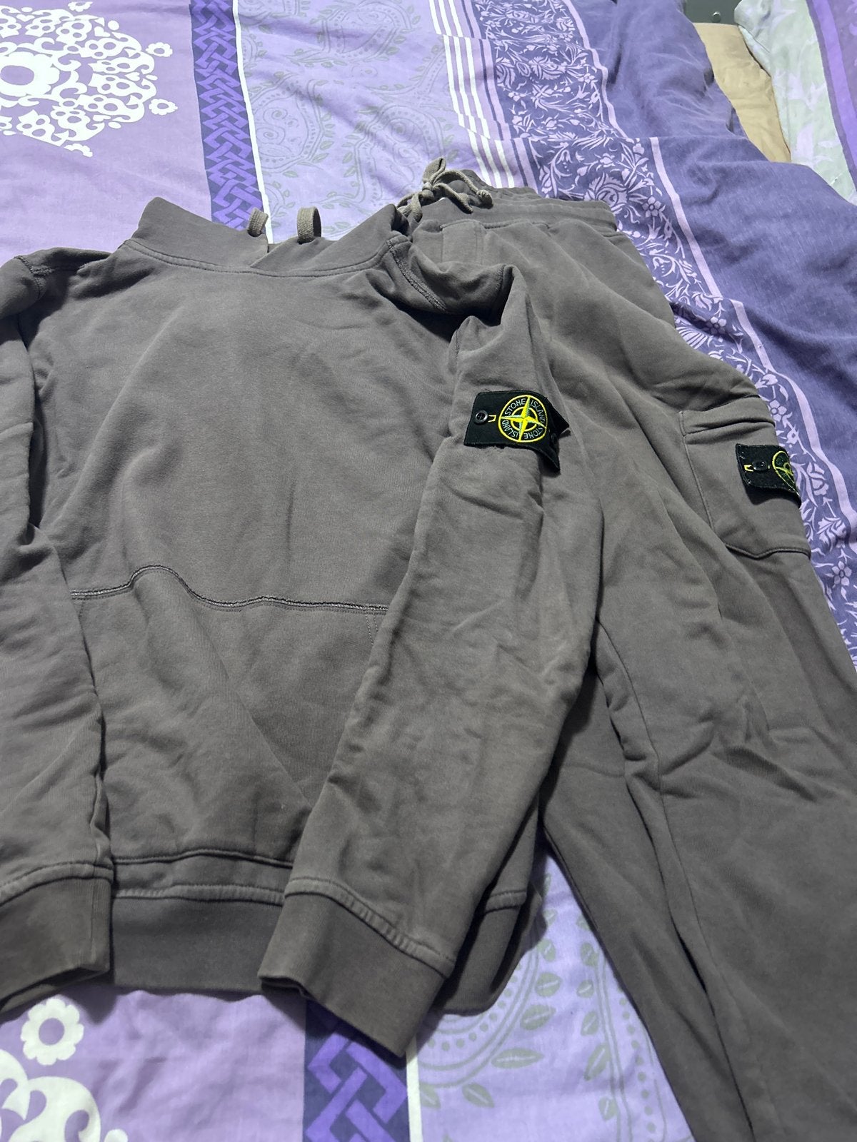 Stone Island hoodie en joggingbroek set - Gedragen, Verzenden, Gedragen