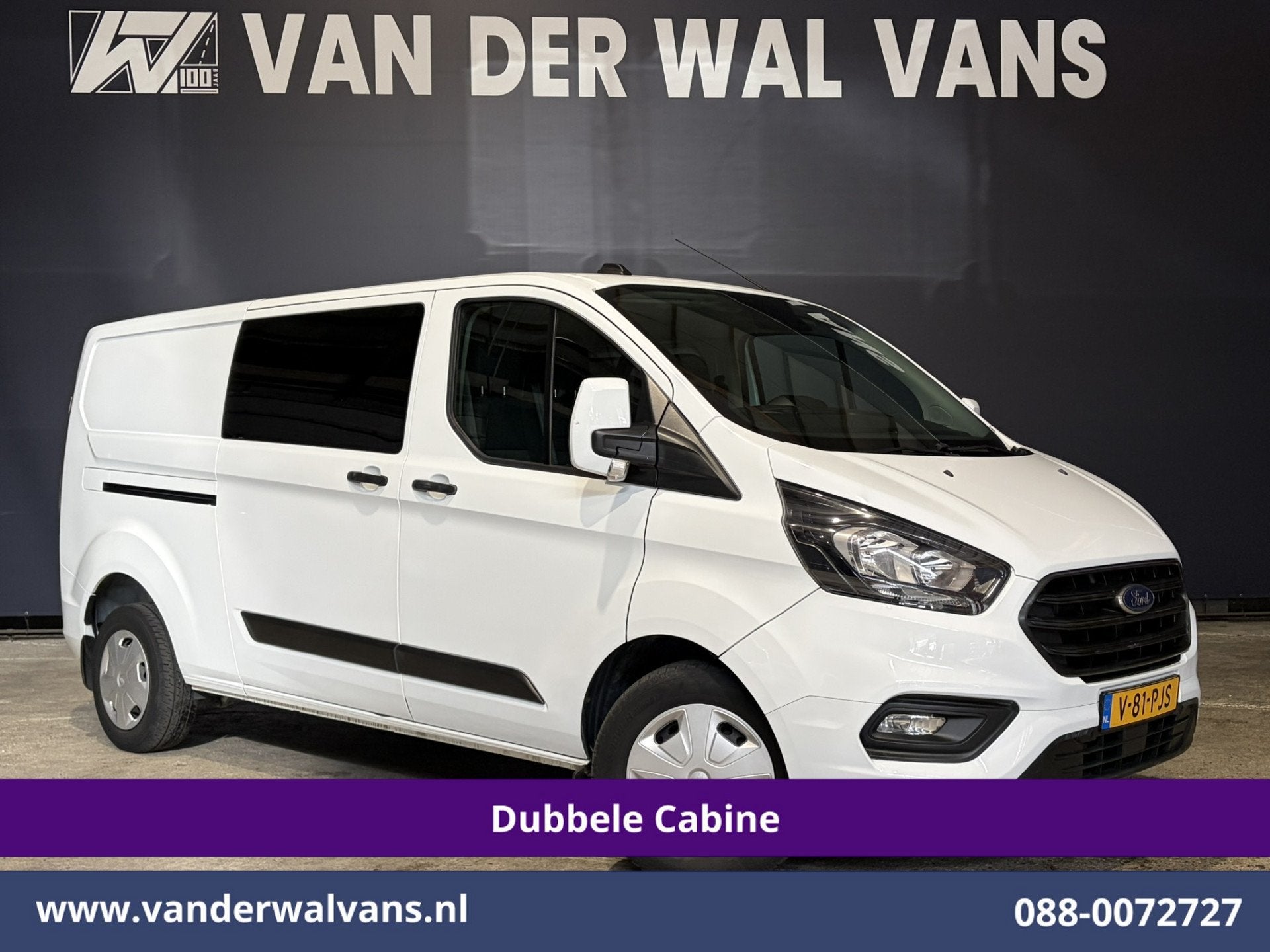Ford Transit Custom 2.0 TDCI 131pk L2H1 Dubbele Cabine Euro6, Auto's, Voorwielaandrijving, Dealer onderhouden, 4 cilinders, Bedrijf