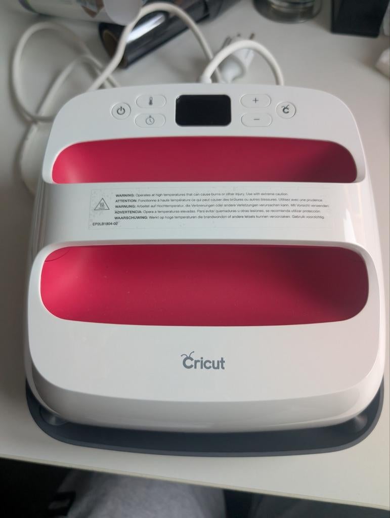 Cricut EasyPress 2 (22,5x22,5cm) als nieuw, Ophalen, Zo goed als nieuw, Cricut