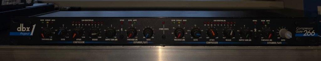 DBX 266 compressor gate, Ophalen of Verzenden, Gebruikt, Compressor