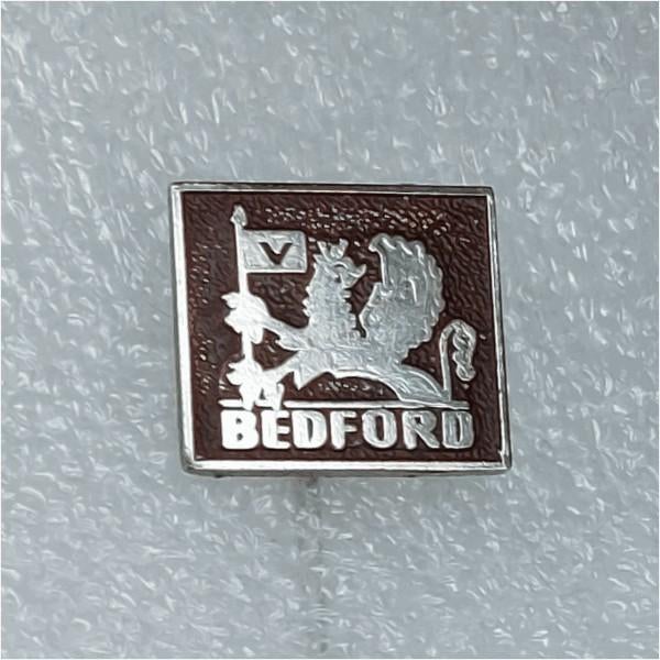 SP1193 Speldje Bedford bruin, Ophalen of Verzenden, Gebruikt, Overige onderwerpen