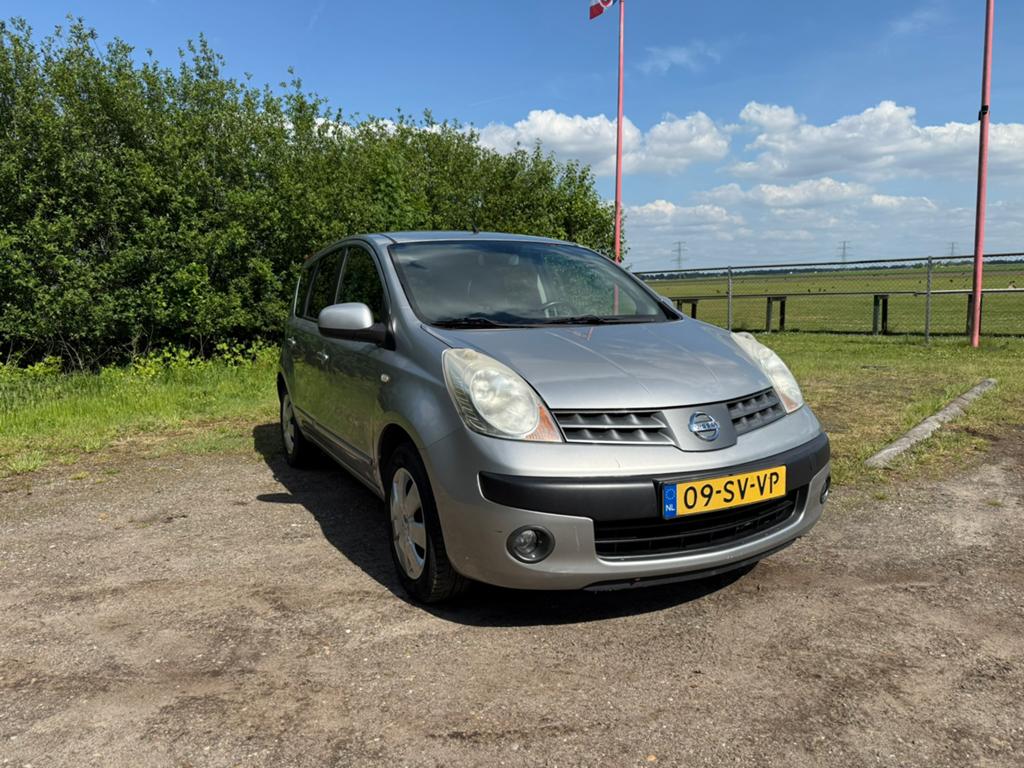 Nissan Note 1.4 Benzine | 2006 | Nieuwe APK | Rijdt Goed, Auto's, Voorwielaandrijving, Euro 5, Stof, 40 €/maand