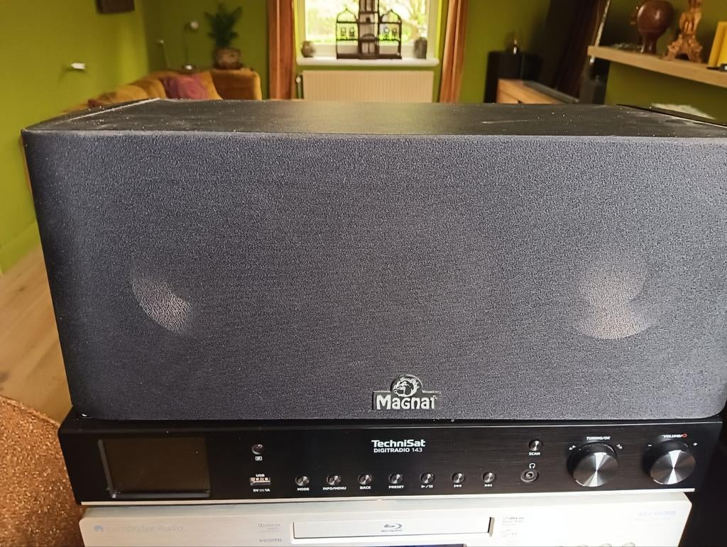 Magnat Center Speaker - Krachtige Geluidservaring, Audio, Tv en Foto, Luidsprekers, Ophalen, Gebruikt, Magnat, 60 tot 120 watt