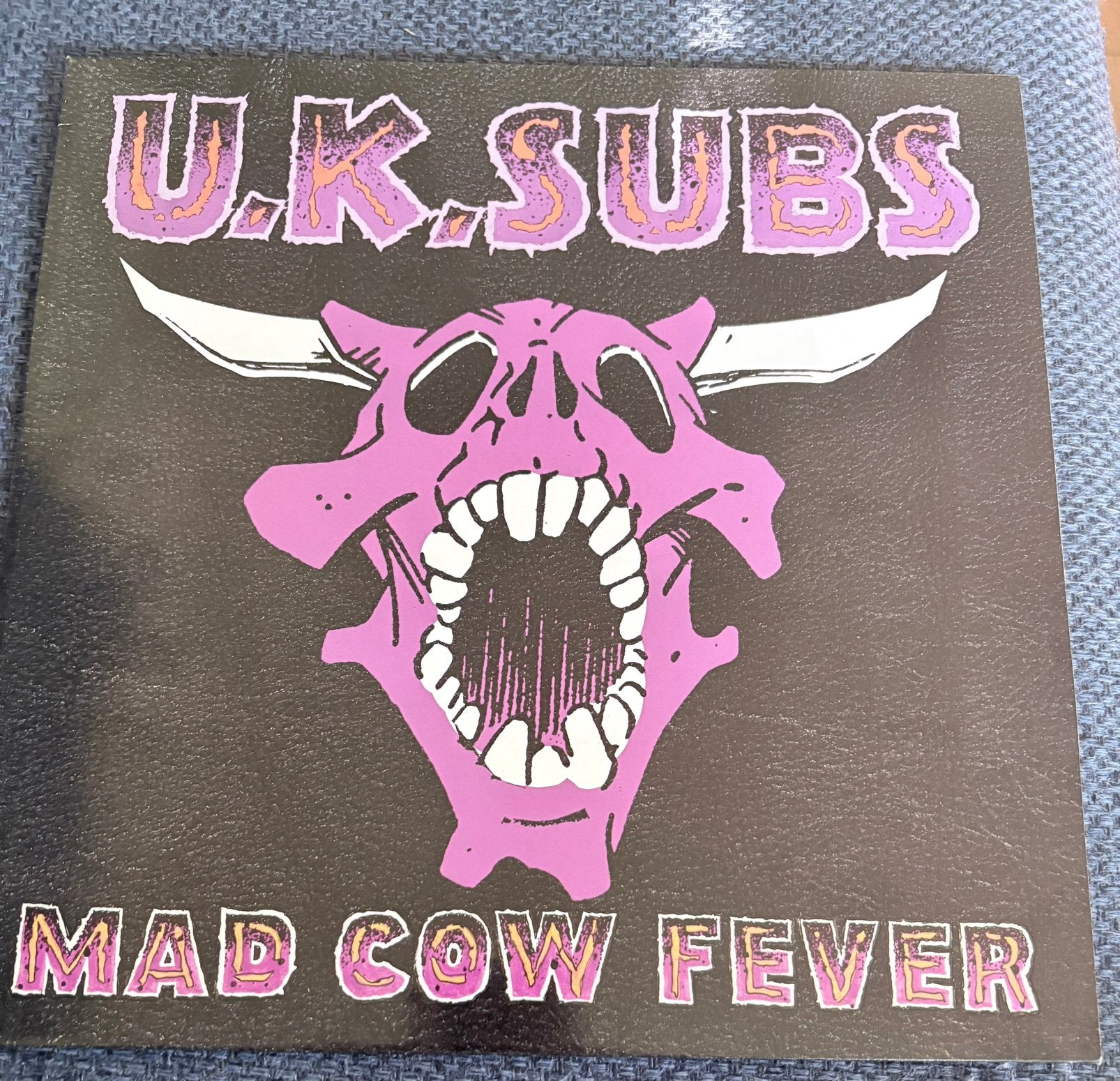 UK Subs : Mad Cow Fever 1991 Jungle Records UK 91 NM punk, Ophalen of Verzenden, Zo goed als nieuw, 12 inch