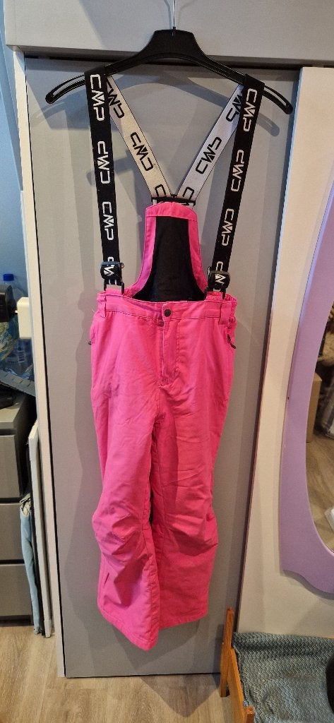 Skibroek roze maat 152 CMP, Meisje, Zo goed als nieuw, CMP, Ophalen