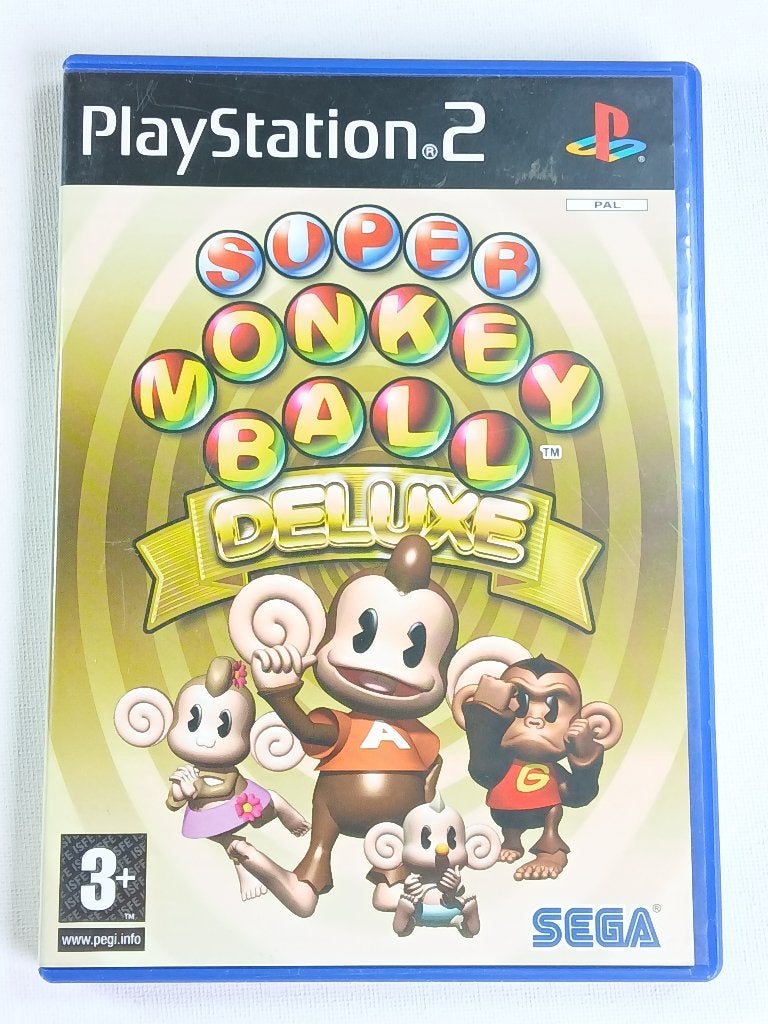 Super Monkey Ball Deluxe - PlayStation 2 - PS2 - PAL - CIB, Spelcomputers en Games, Sony Interactive Entertainment Network Europe Limited