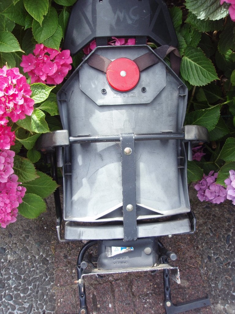 Fietsstoeltje met schuif-/klemsysteem - CMG (achterop), Ophalen, Achterzitje, CMG, 9 t/m 36 kg
