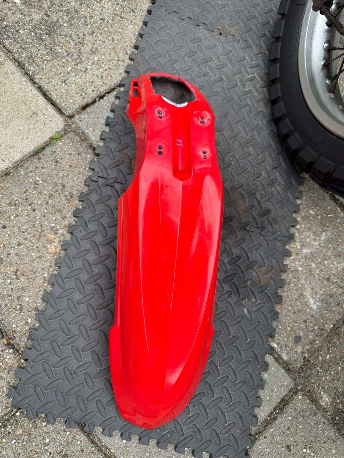 Hoog Spatbord / Fender voor Honda NX250 NX 250 doninator, Ophalen, Gebruikt