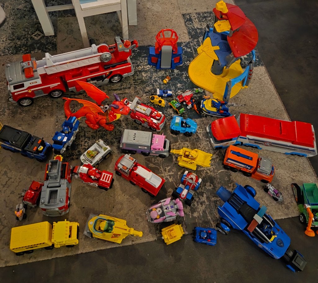 Paw patrol speelgoed, Ophalen, Gebruikt