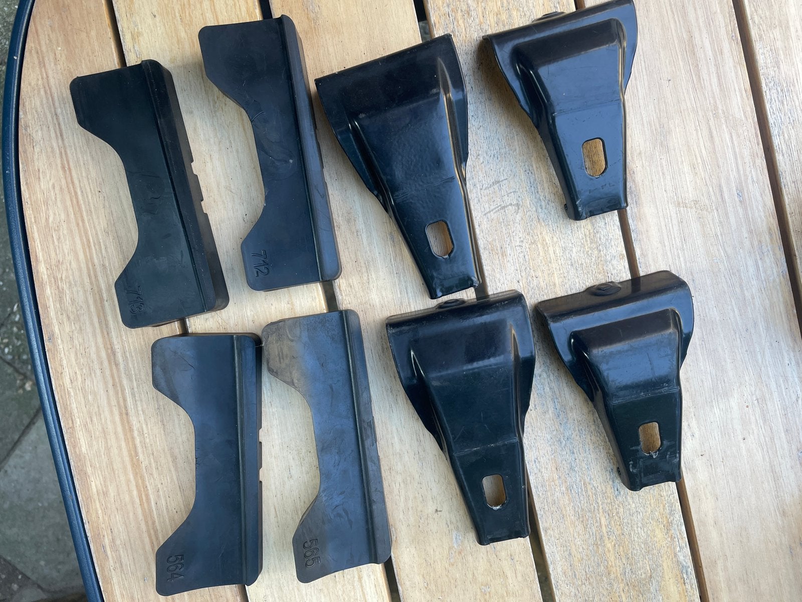 Kit Clamp Thule dakdragers Renault Clio, Auto diversen, Dakdragers, Ophalen of Verzenden