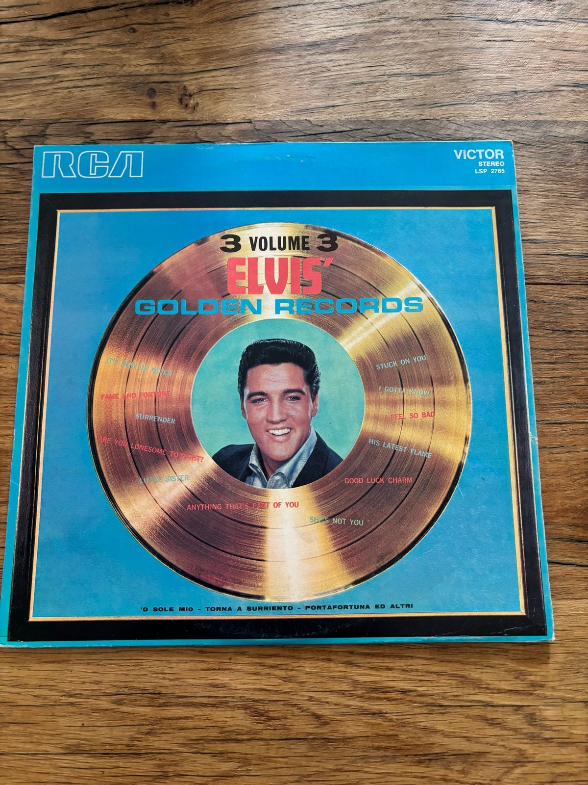 Elvis Presley - Golden Records Vol. 3 (RCA Victor LP), Gebruikt, Originele persing, Ophalen of Verzenden, 12 inch