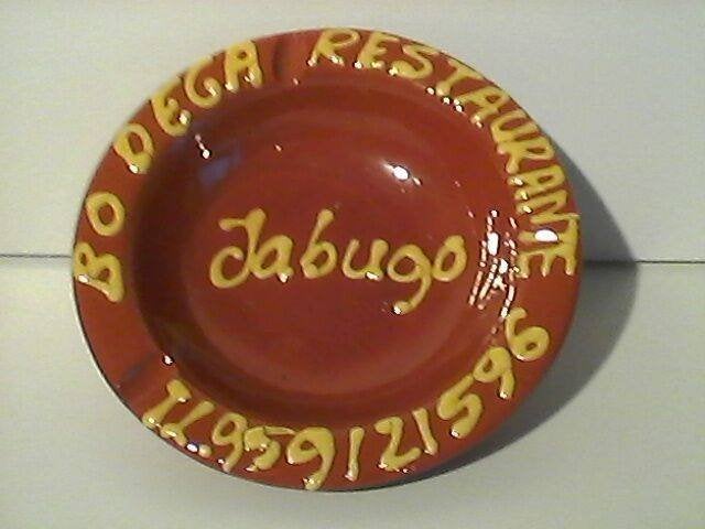 Bodega Restaurante Jabugo asbak, Verzamelen, Verzenden, Zo goed als nieuw, Asbak
