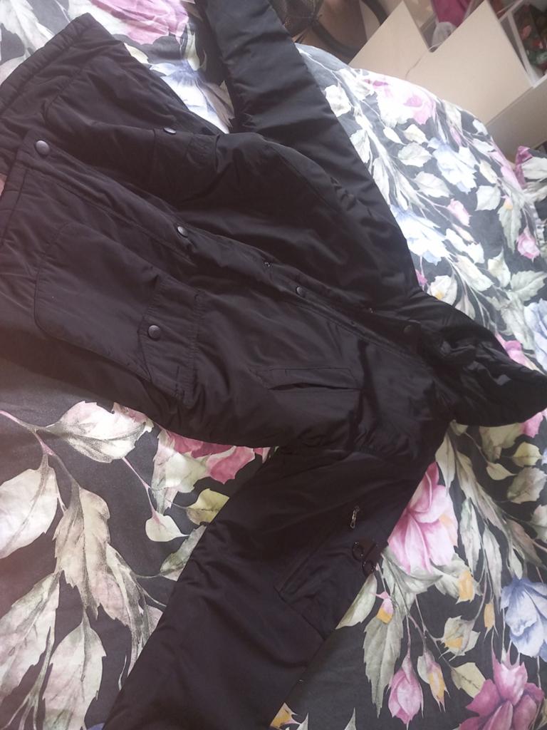 zwarte Moose Knuckles jas xxl, Kleding | Dames, Jassen | Winter, Ophalen of Verzenden, Zo goed als nieuw, Maat 46/48 (XL) of groter