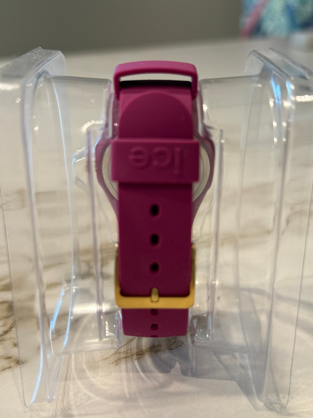 Ice Watch Roze/Paars Polshorloge, Overige merken, Kunststof, Polshorloge, Nieuw