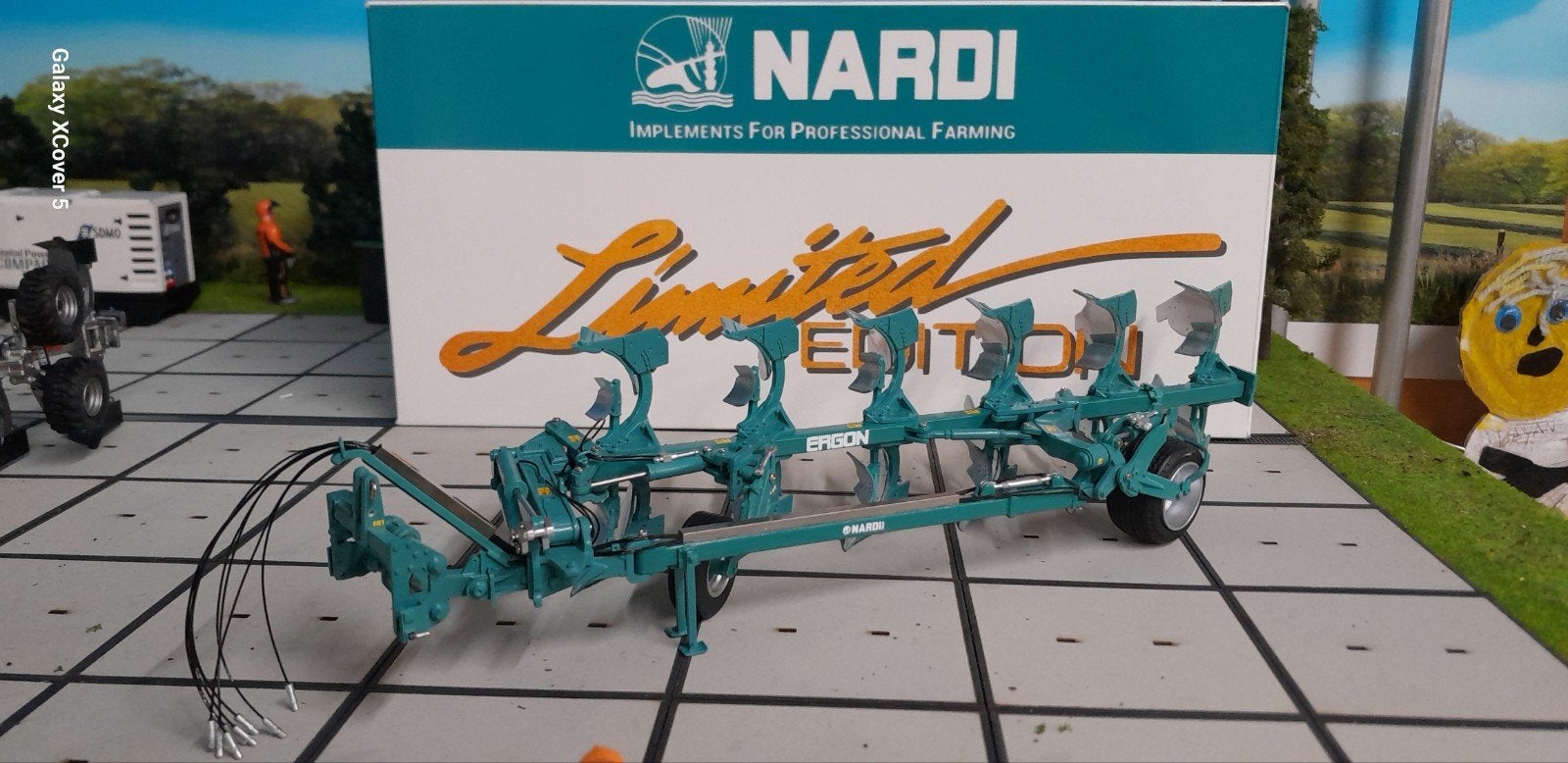 Nardi 5/6 schaar ploeg agringegno, Ophalen of Verzenden, Nieuw, Tractor of Landbouw, Overige merken