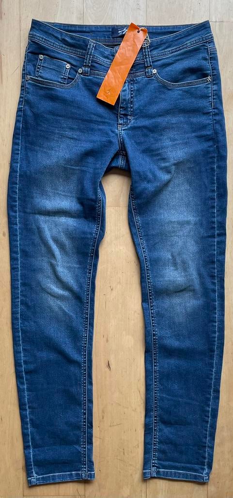 Nickjean Amsterdam / Nick Jean Slim Fit jeans W33 L32, Kleding | Dames, Ophalen of Verzenden, Zo goed als nieuw, Blauw, W33 - W36 (confectie 42/44)