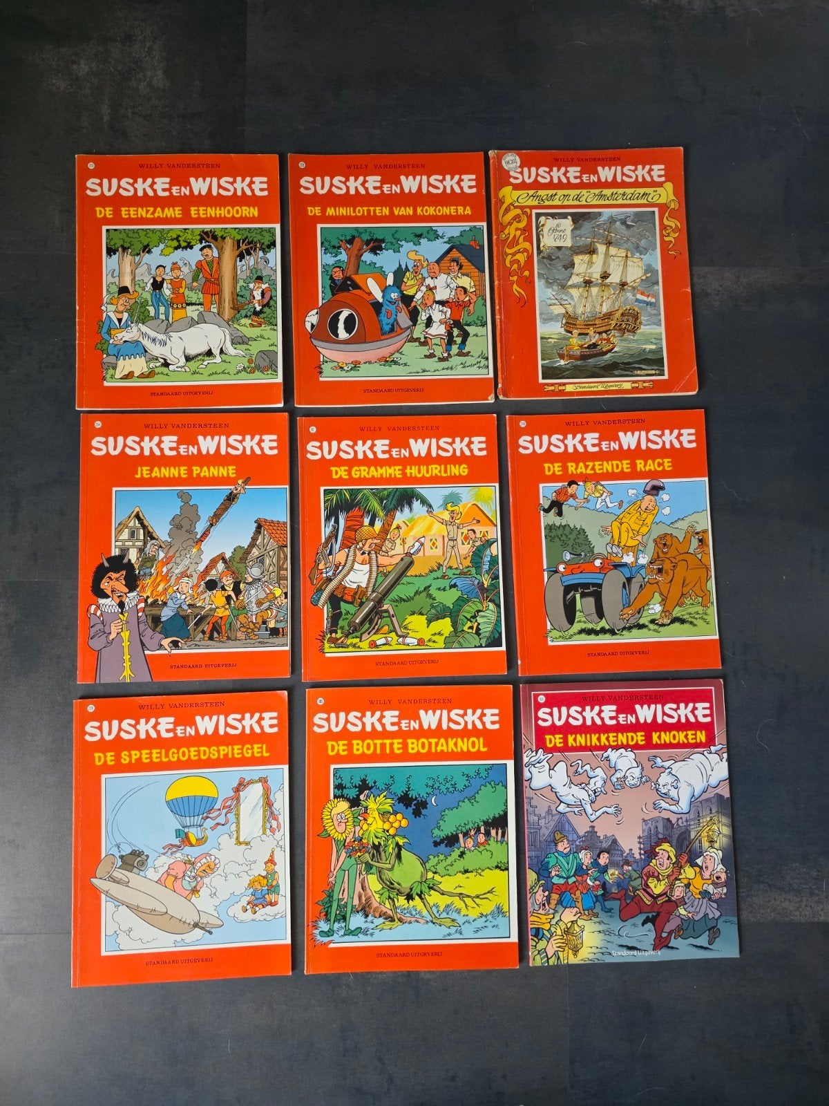 Suske en Wiske collectie, Meerdere stripboeken, Ophalen of Verzenden, Gelezen, Willy Vandersteen