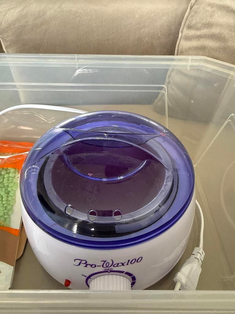 Wax apparaat Pro-Wax 100 met waxbonen en spatels, Ophalen, Zo goed als nieuw, Overige typen