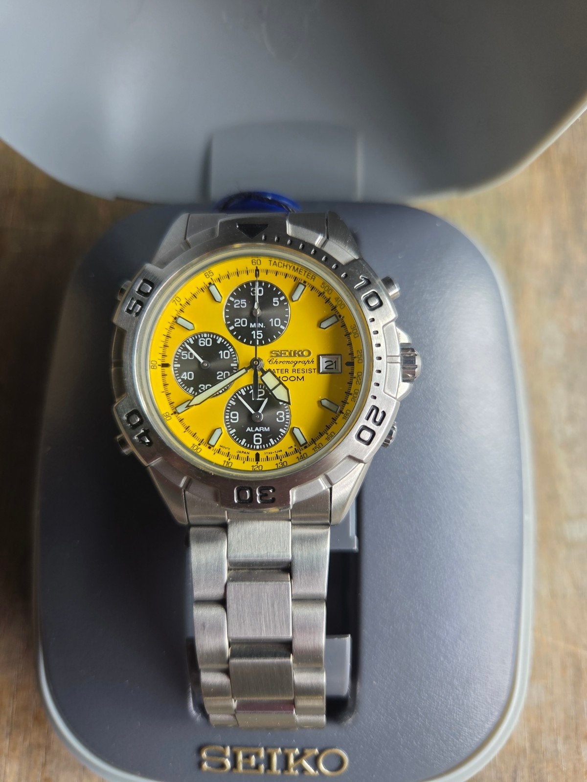 seiko 7T32-7F70 nieuw 1998, Verzenden, Staal, Seiko, 1960 of later