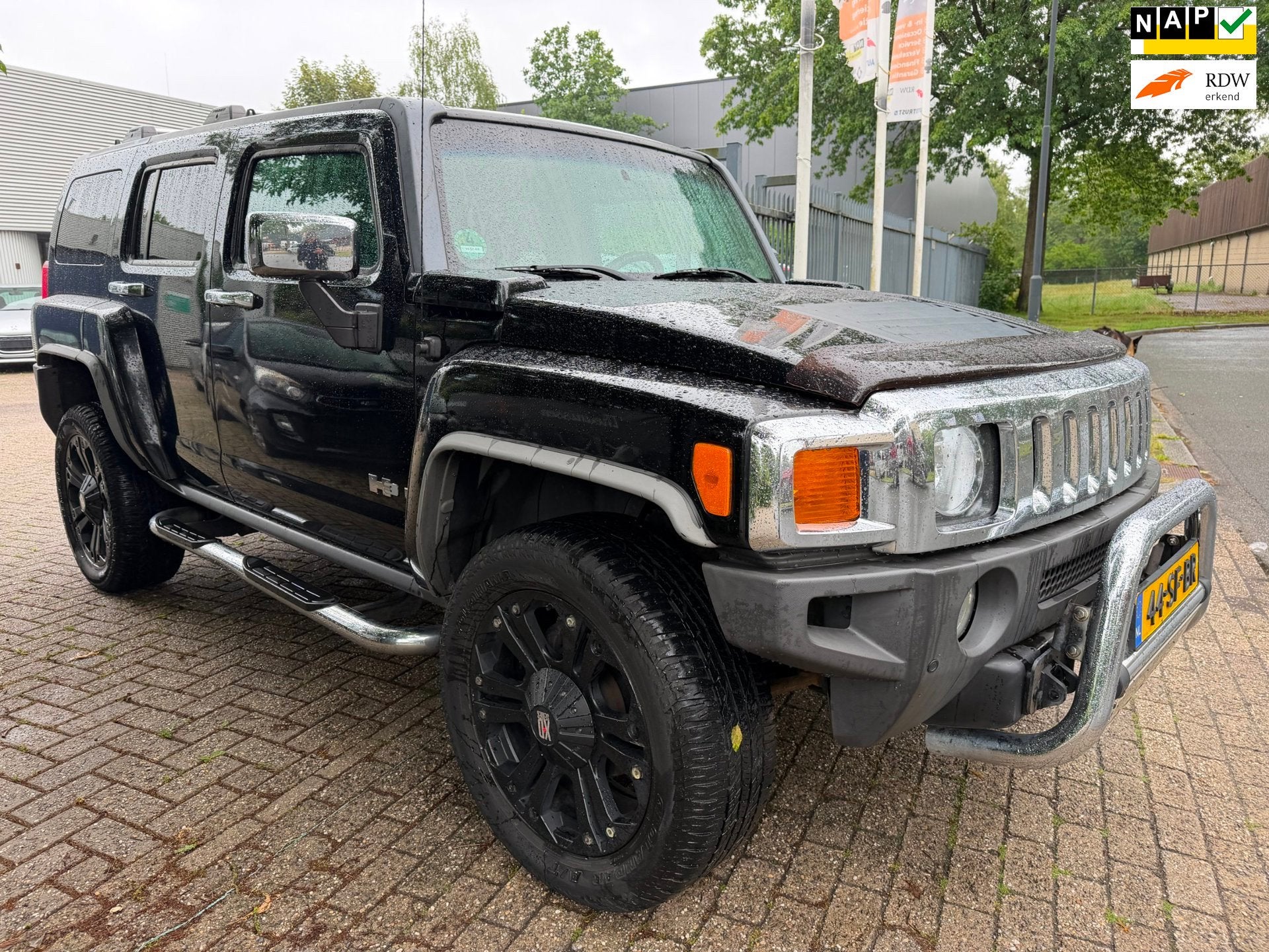 Hummer H3 3.5 Executive 2005 automaat, airco, cruise, elec p, Auto's, Hummer, Automaat, Gebruikt, Stoelverwarming, Met garantie (alle)