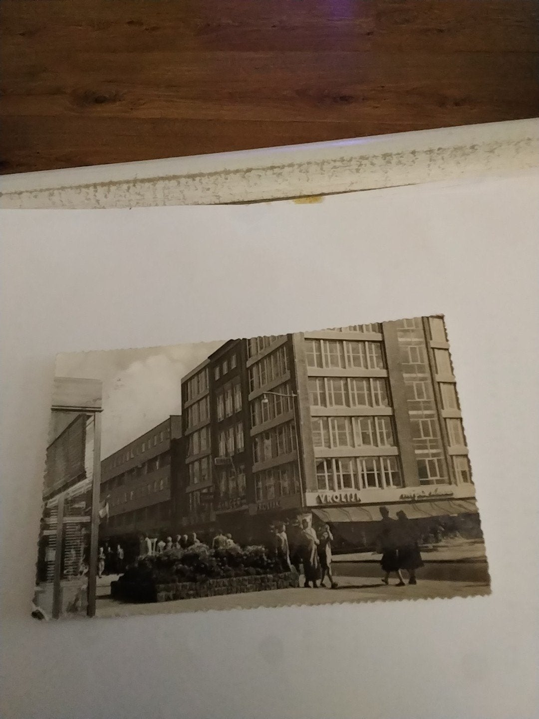 Oude Ansichtkaart Rotterdam Hoogstraat Vroom & Dreesmann, Ophalen of Verzenden