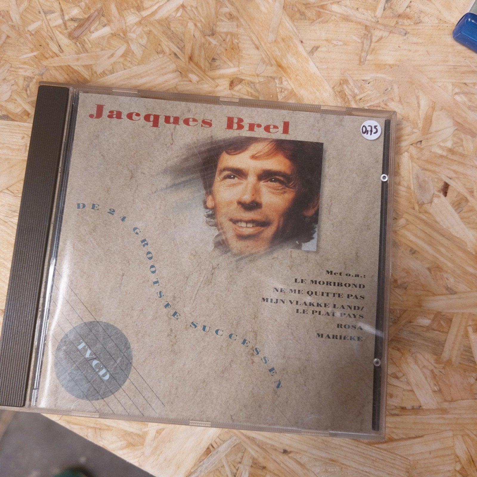 Jacques Brel - De 24 Grootste Successen (TVCD), Gebruikt, Overige genres, Ophalen of Verzenden, Verzamelalbum