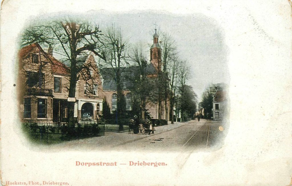 378-351-011 Driebergen Dorpsstraat, Ophalen of Verzenden, Voor 1920, Utrecht